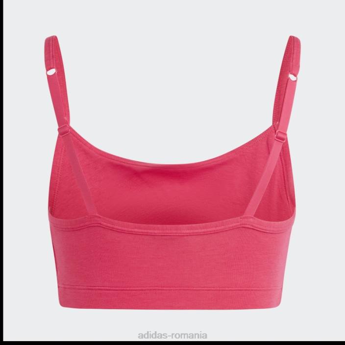 Adidas bralet adicolor confort flex din bumbac roz indraznet femei roz indraznet 2JBN9748