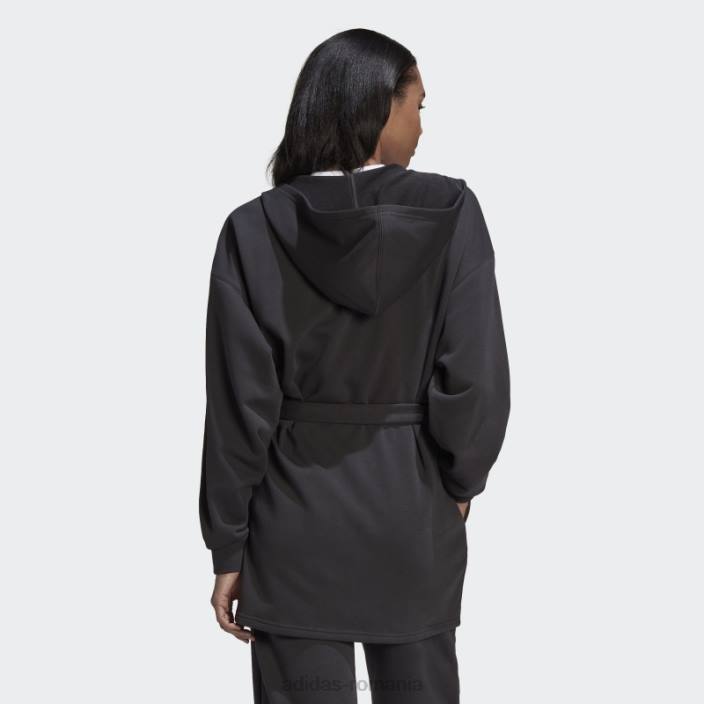 Adidas cardigan cu glugă din carbon adidas femei carbon 2JBN10551