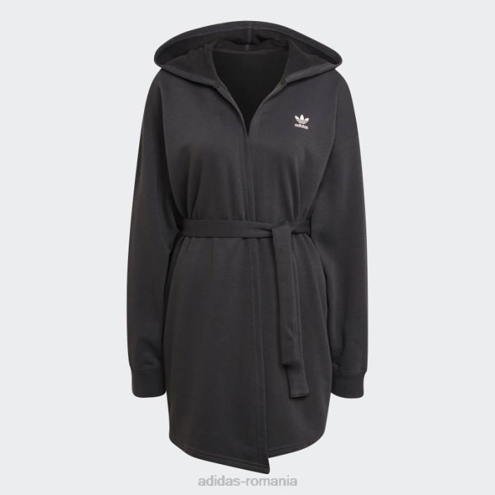 Adidas cardigan cu glugă din carbon adidas femei carbon 2JBN10551
