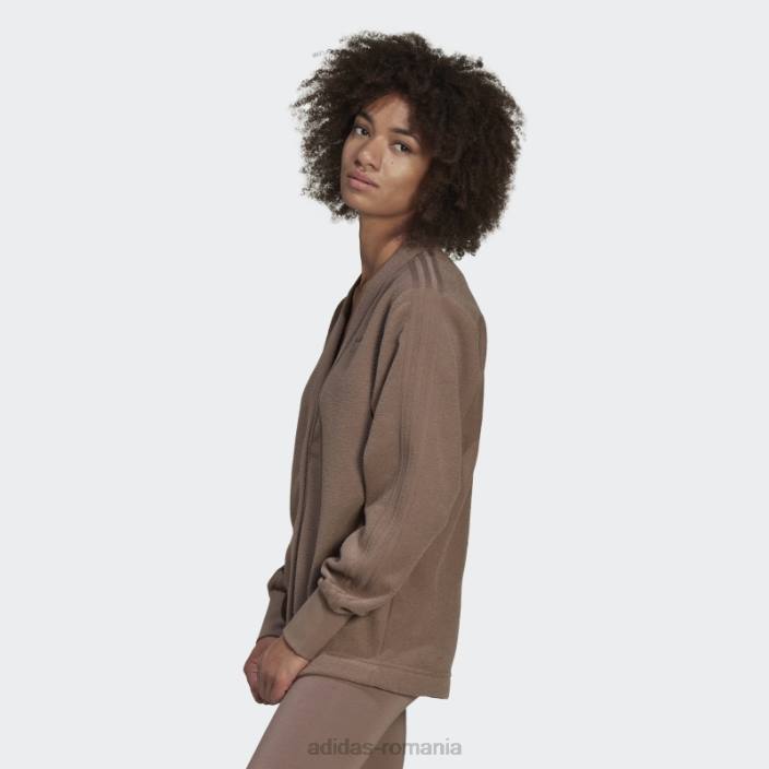 Adidas cardigan winterease trace brown femei urmă maro 2JBN10561