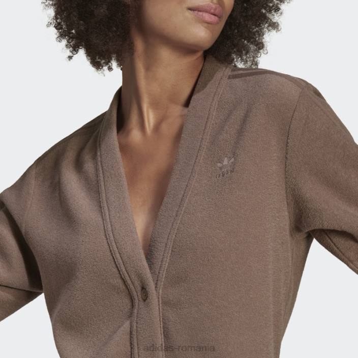 Adidas cardigan winterease trace brown femei urmă maro 2JBN10561