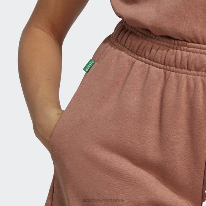 Adidas clay essentials+ realizat cu pantaloni scurți din cânepă femei lut 2JBN17495