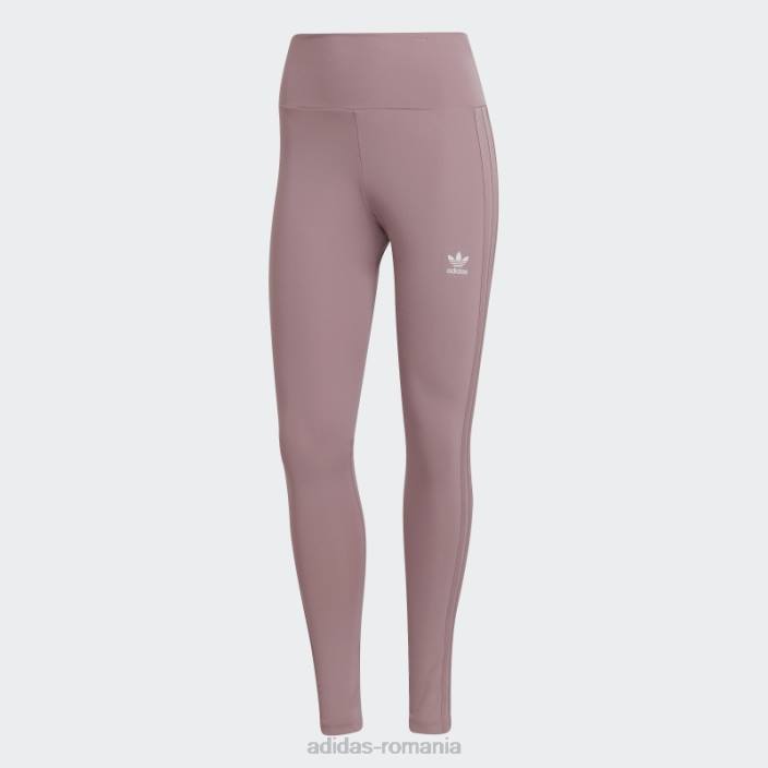 Adidas colanți mov adicolor classics tonal cu 3 dungi femei mov 2JBN9647