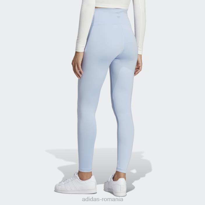 Adidas colanți pintuck blue dawn premium essentials femei zori albastre 2JBN9419