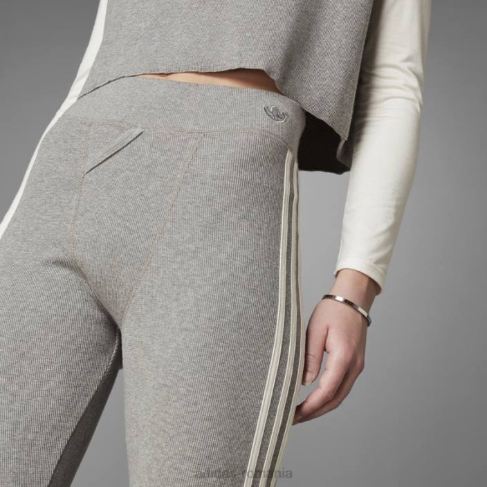 Adidas colanți vafe cu talie înaltă versiunea albastră core heather adidas femei miezul erica 2JBN9312