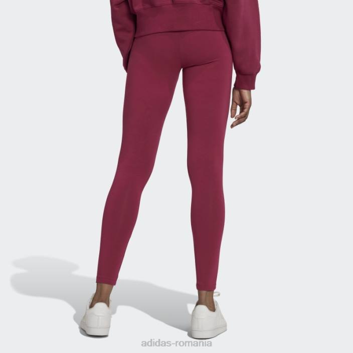 Adidas colanti adicolor essentials burgundy femei Burgundia 2JBN9223