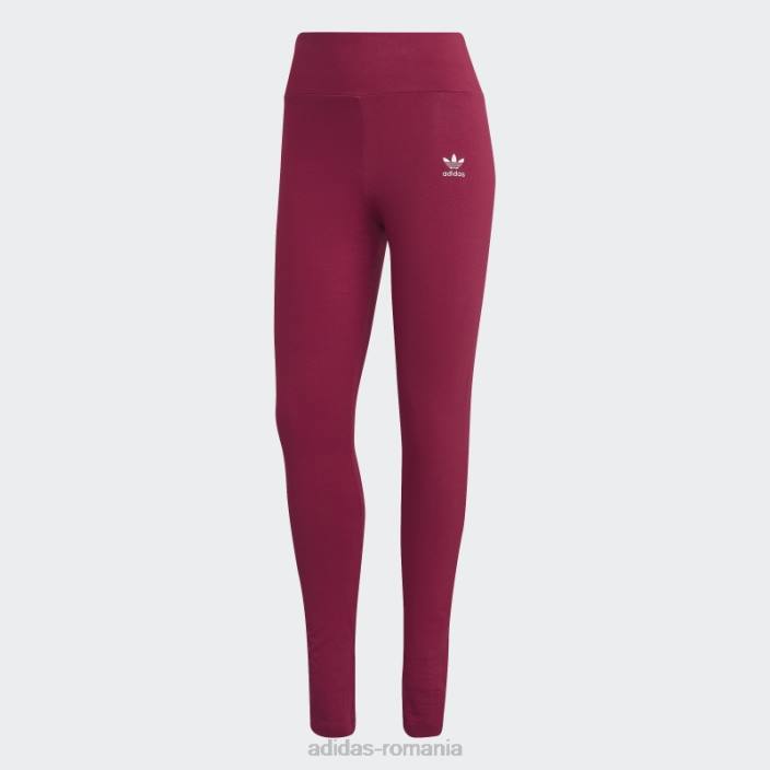 Adidas colanti adicolor essentials burgundy femei Burgundia 2JBN9223