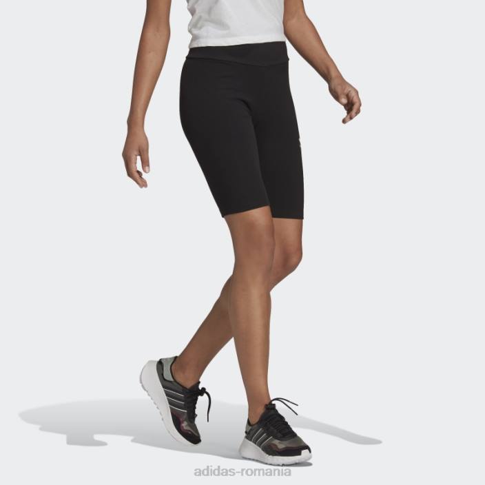 Adidas colanti negri adicolor essentials scurti femei negru 2JBN2986