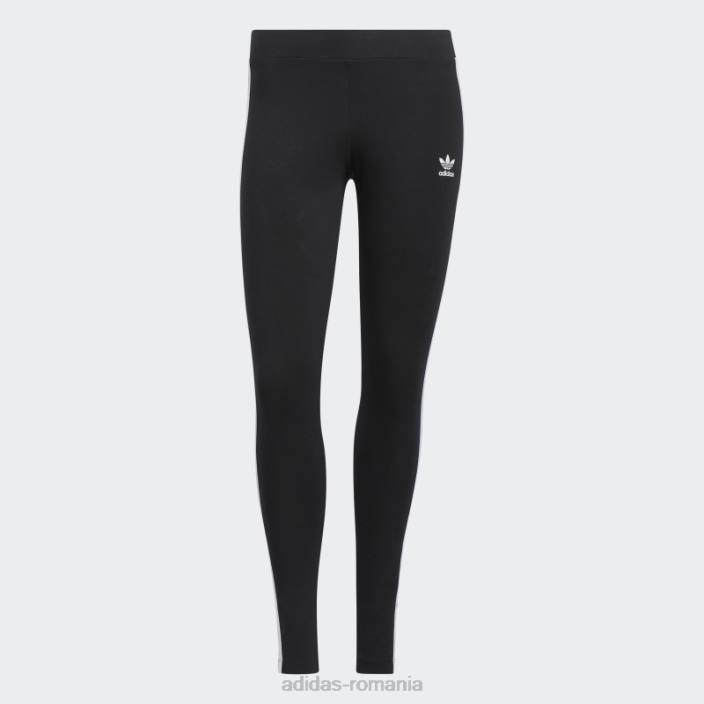 Adidas colanti negru adicolor classics cu 3 dungi adidas femei negru 2JBN8883