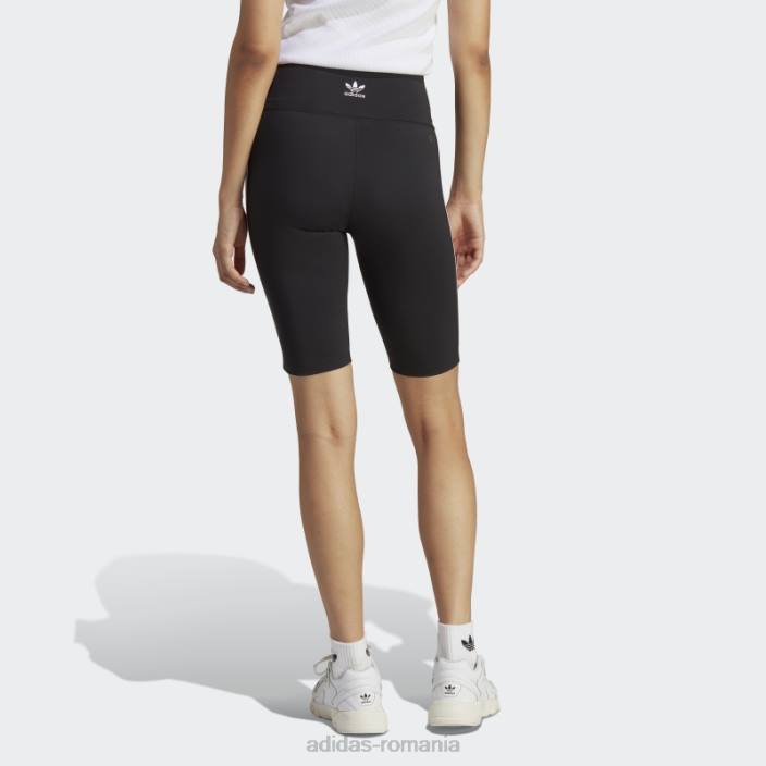 Adidas colanti scurti cu talie inalta adicolor classics negri adidas femei negru 2JBN17466