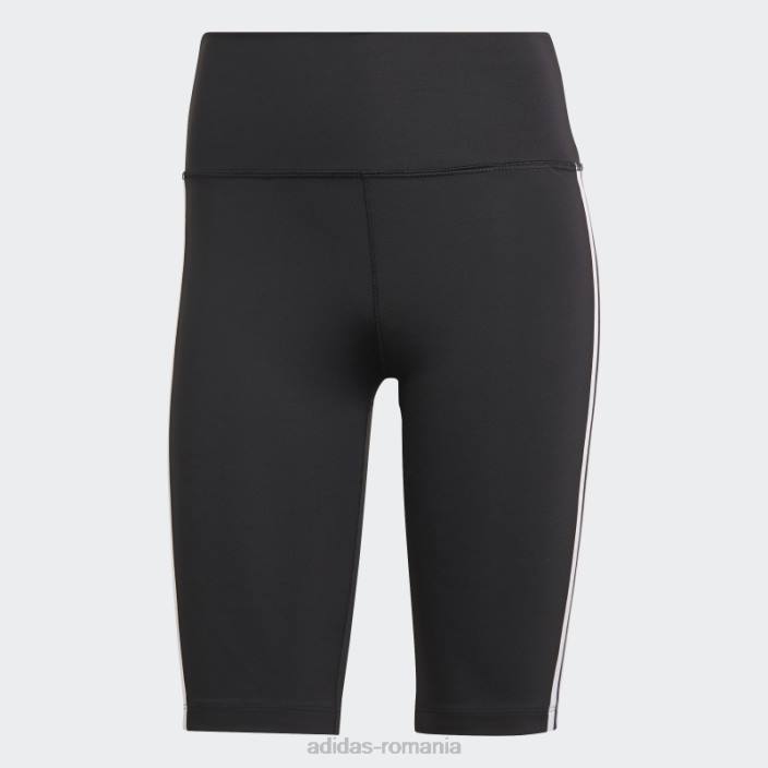 Adidas colanti scurti cu talie inalta adicolor classics negri adidas femei negru 2JBN17466