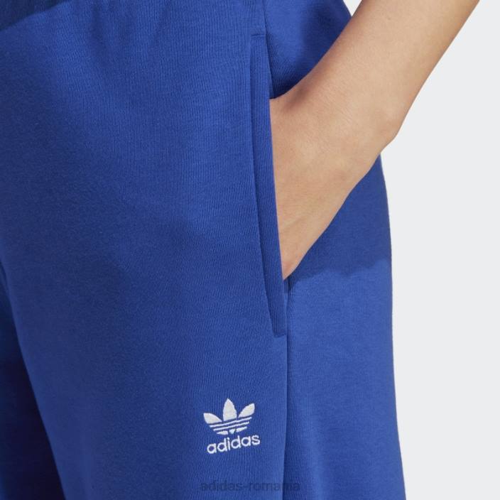 Adidas essentials pantaloni de jogging fleece albastru moda femei albastru 2JBN2352