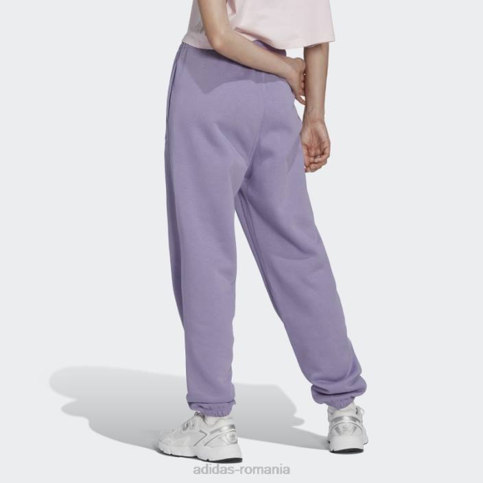 Adidas essentials pantaloni de jogging fleece lila femei liliac 2JBN9025