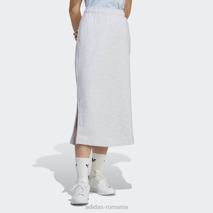 Adidas fustă gri deschis premium essentials heather femei erica gri deschis 2JBN2519
