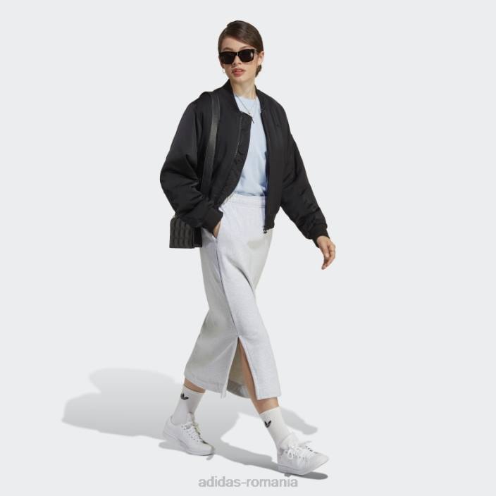 Adidas fustă gri deschis premium essentials heather femei erica gri deschis 2JBN2519