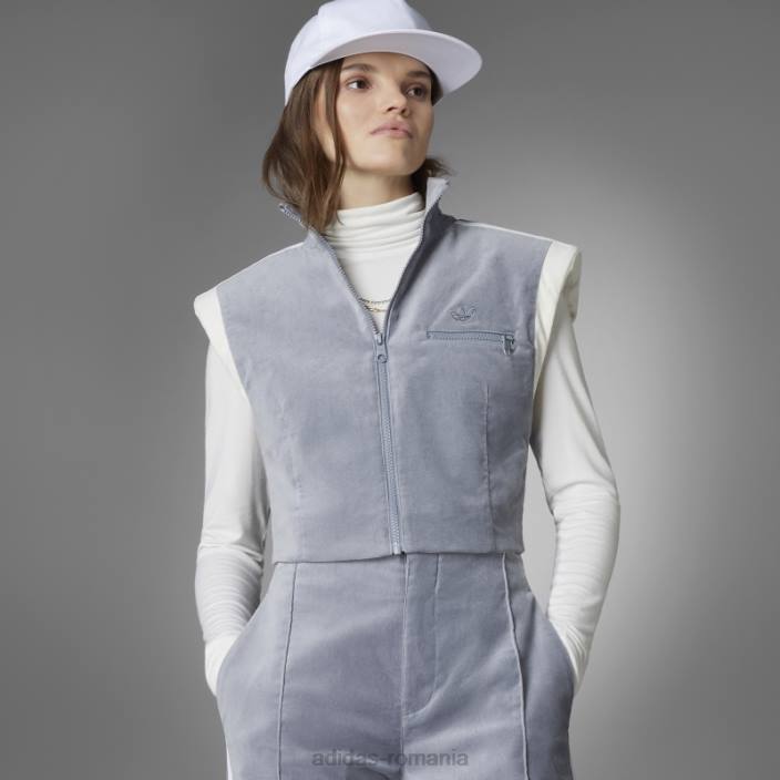 Adidas gri albastru versiune challenger top adidas femei gri/alb 2JBN10053