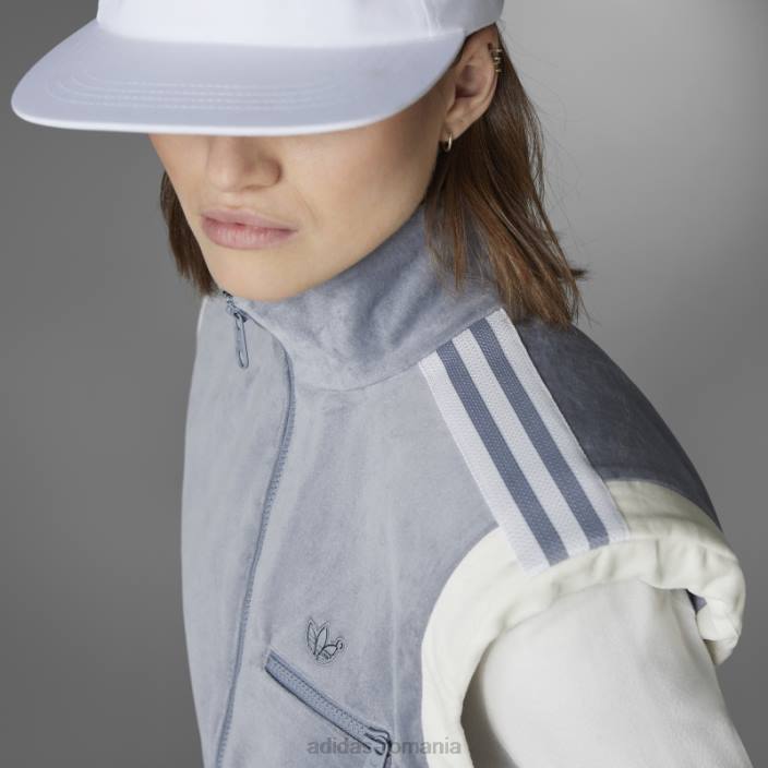 Adidas gri albastru versiune challenger top adidas femei gri/alb 2JBN10053