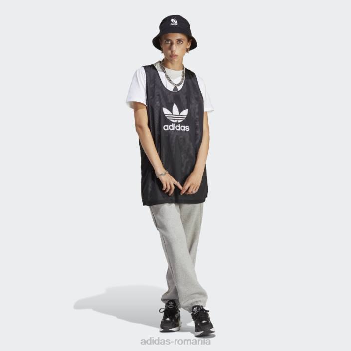 Adidas gri mediu essentials pantaloni de jogging fleece moda femei gri mediu 2JBN8969