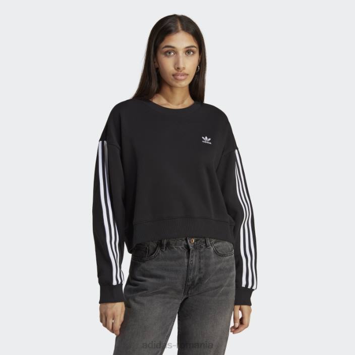 Adidas hanorac adicolor classics negru femei negru 2JBN9043