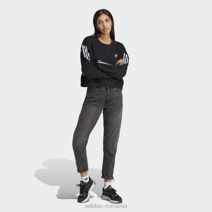 Adidas hanorac adicolor classics negru femei negru 2JBN9043