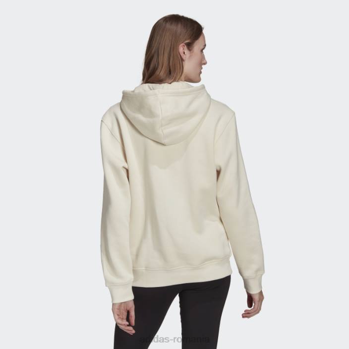 Adidas hanorac adicolor essentials fleece alb adidas femei alb 2JBN10314