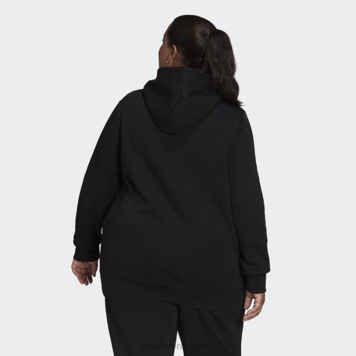 Adidas hanorac adicolor essentials (plus size) negru adidas femei negru 2JBN10038
