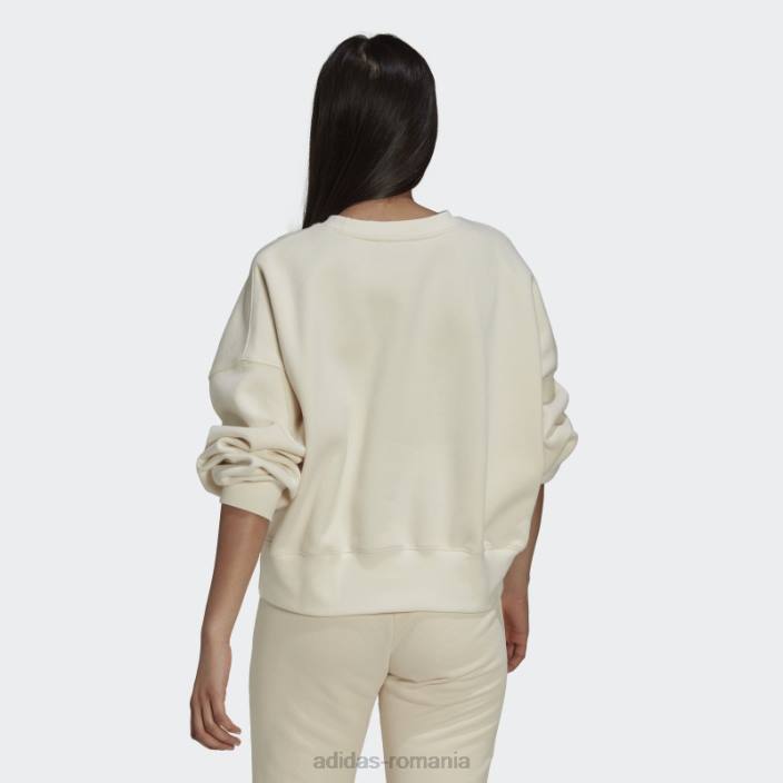 Adidas hanorac alb adicolor essentials fleece femei alb 2JBN10462