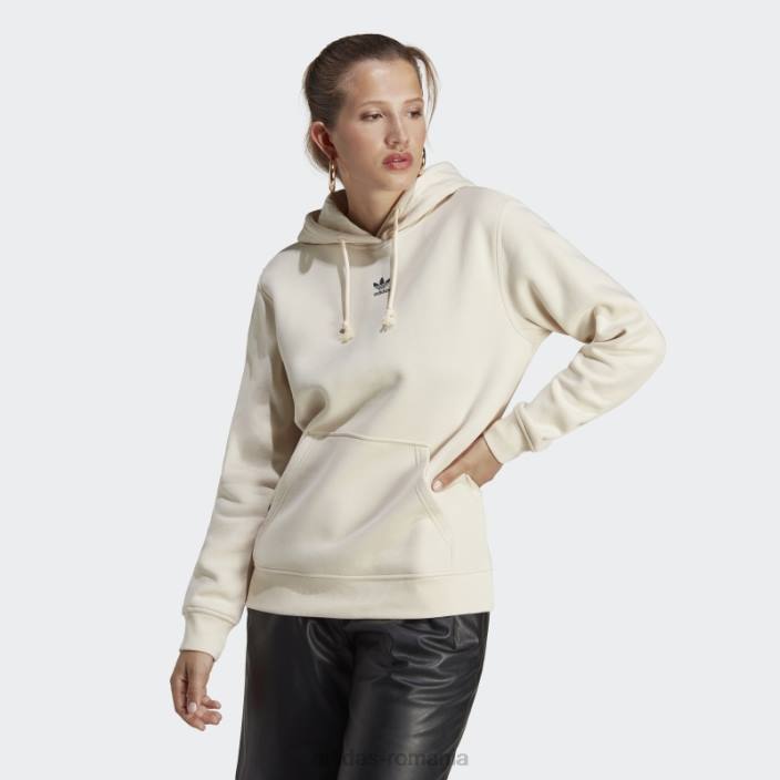 Adidas hanorac alb adicolor essentials fleece femei alb 2JBN9388