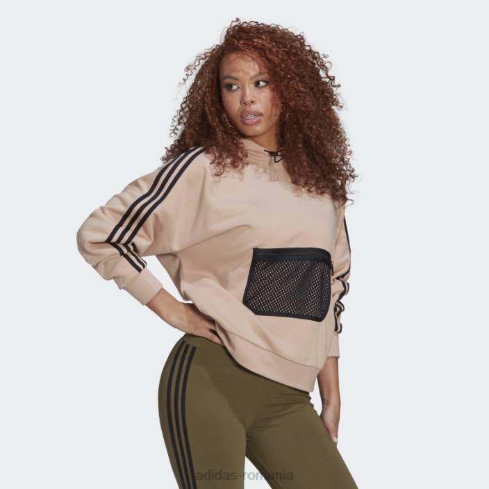 Adidas hanorac ash pearl femei perlă de frasin 2JBN17539