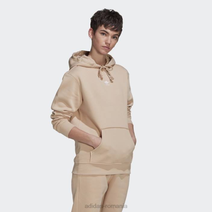 Adidas hanorac bej adicolor essentials fleece adidas femei bej 2JBN10527