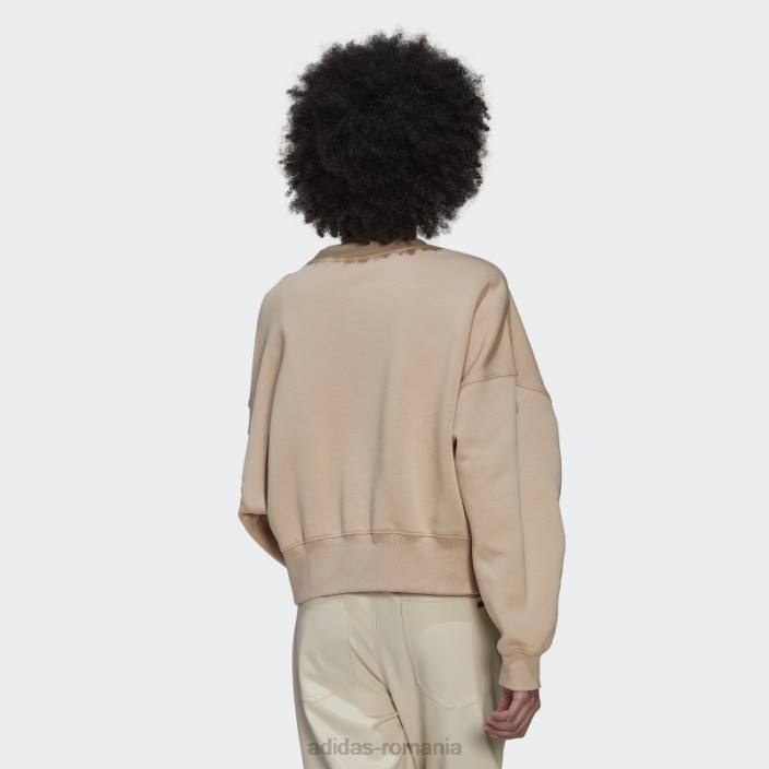 Adidas hanorac bej adicolor essentials fleece adidas femei bej 2JBN10533
