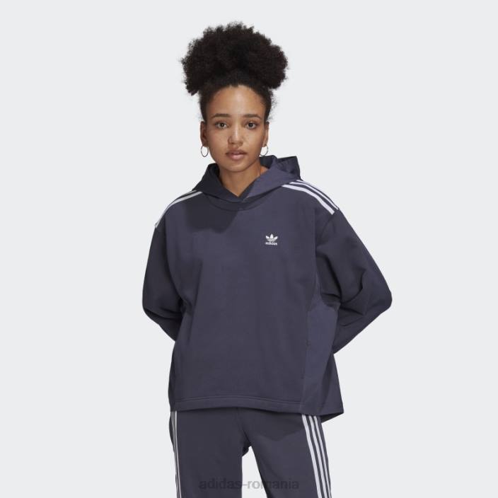 Adidas hanorac bleumarin adicolor classics femei marina 2JBN10589