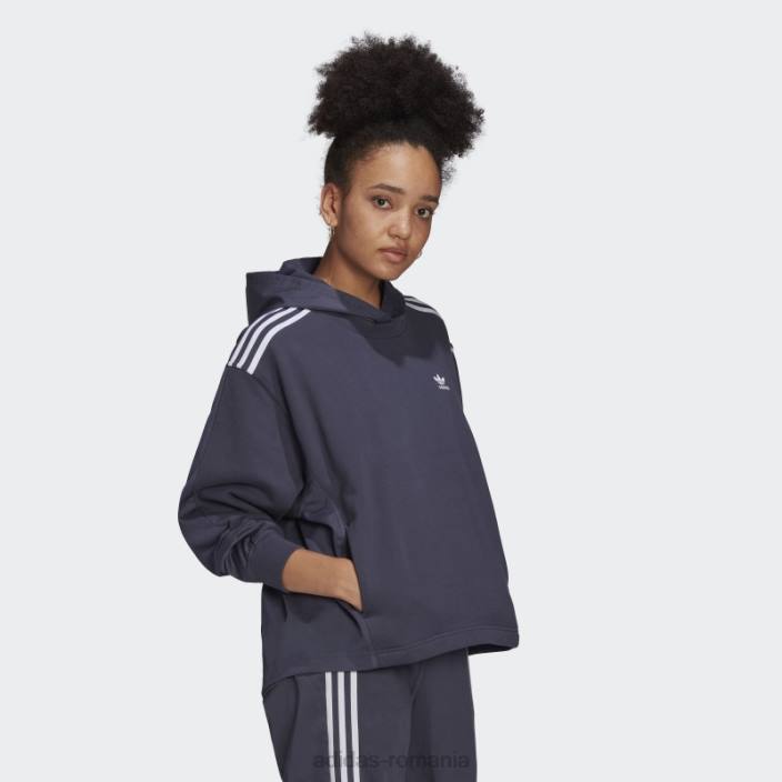 Adidas hanorac bleumarin adicolor classics femei marina 2JBN10589