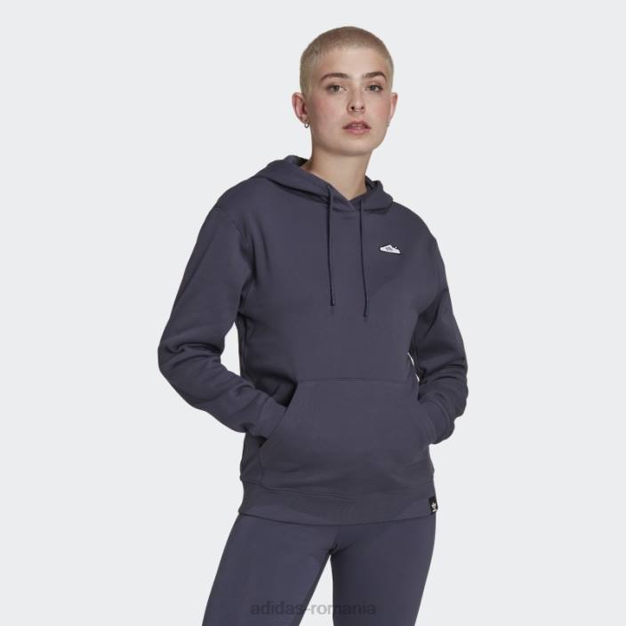 Adidas hanorac brodat bleumarin femei marina 2JBN2824