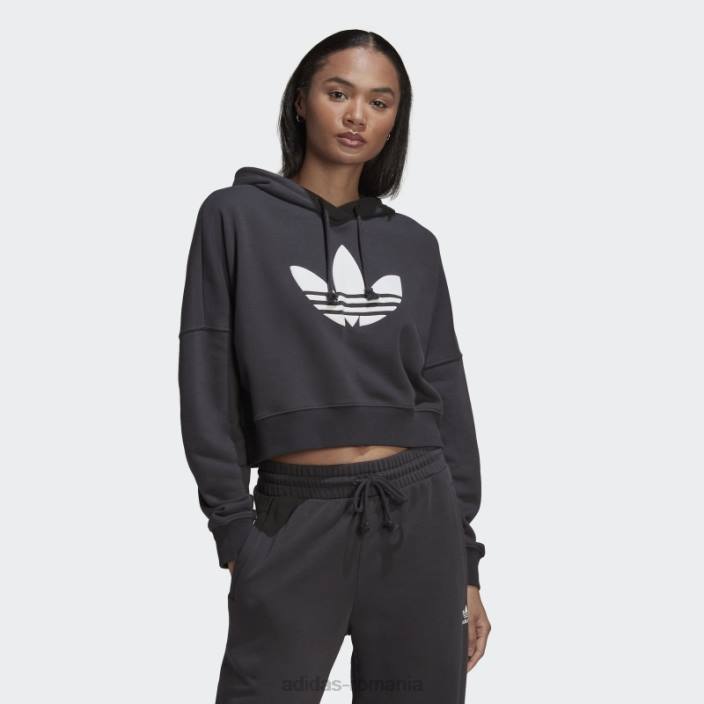 Adidas hanorac decupat carbon adidas femei carbon 2JBN10632