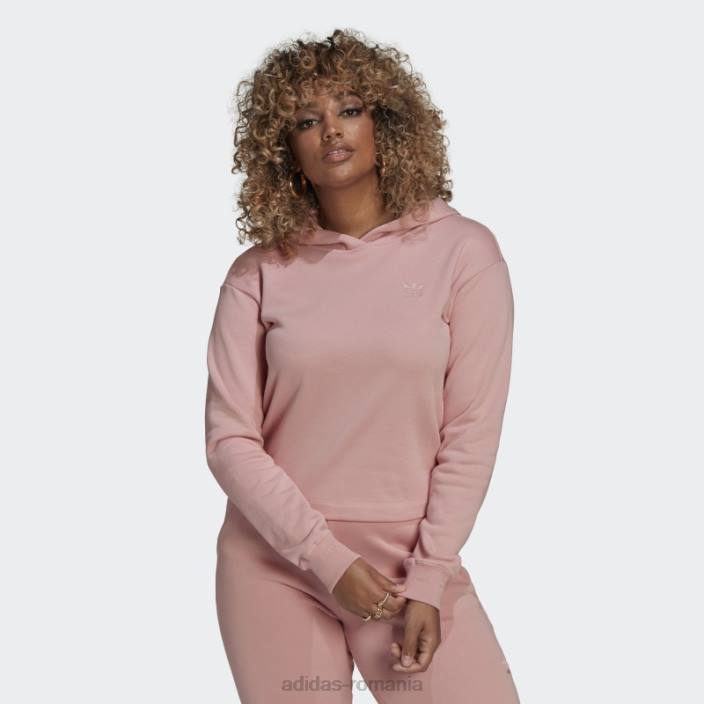 Adidas hanorac decupat mov femei mov 2JBN10517