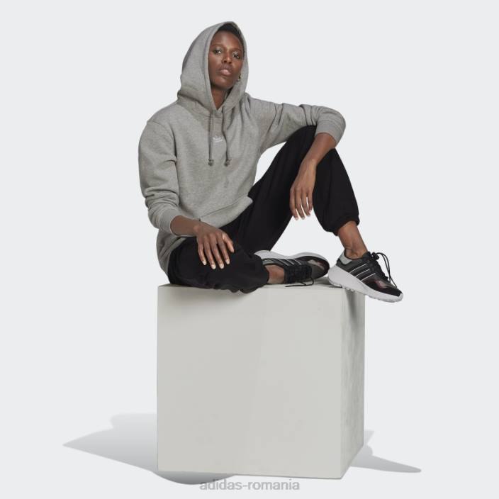 Adidas hanorac din fleece adicolor essentials gri mediu femei gri mediu 2JBN9257