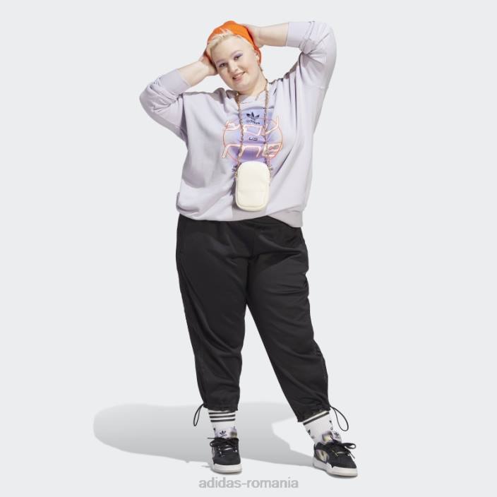 Adidas hanorac mereu original (plus size) argintiu zori femei zori argintii 2JBN9884