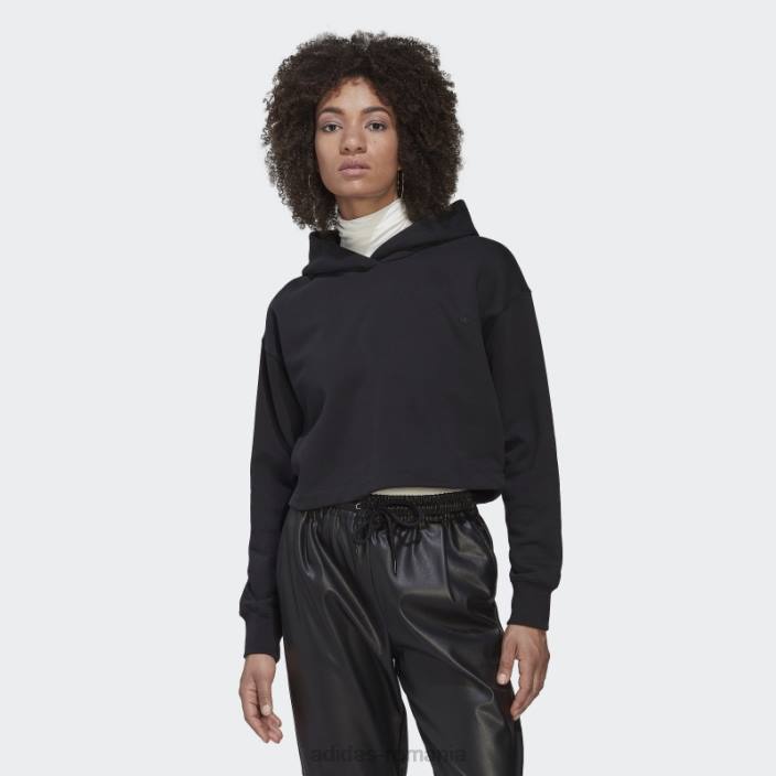 Adidas hanorac negru adicolor contempo crop adidas femei negru 2JBN2775