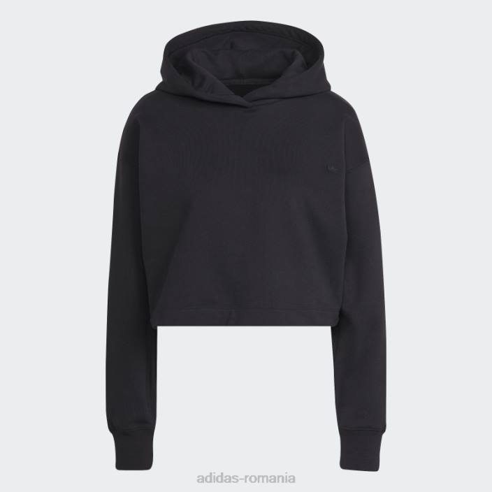Adidas hanorac negru adicolor contempo crop adidas femei negru 2JBN2775
