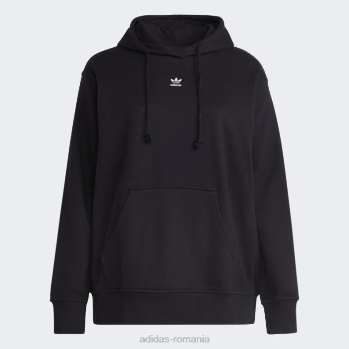 Adidas hanorac negru adicolor essentials regulat (plus size) adidas femei negru 2JBN16527