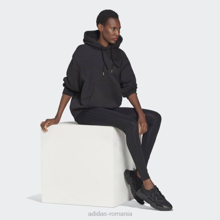 Adidas hanorac negru adicolor supradimensionat adidas femei negru 2JBN2733