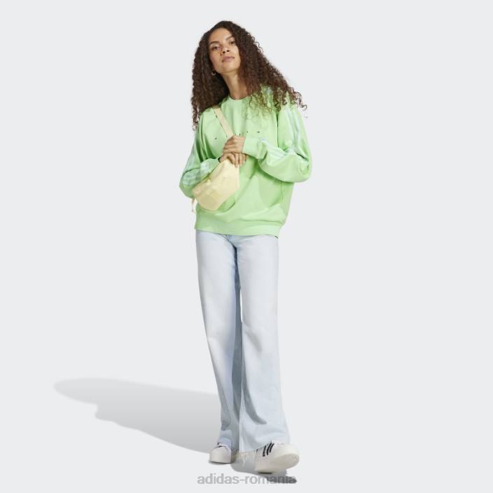 Adidas hanorac originale glory mint femei mentă de glorie 2JBN2671