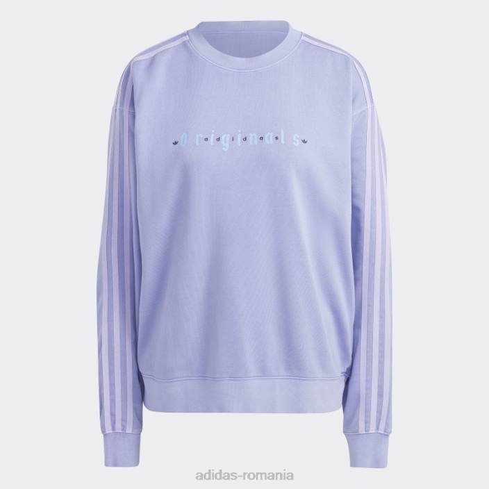 Adidas hanorac originals violet deschis femei violet deschis 2JBN2669