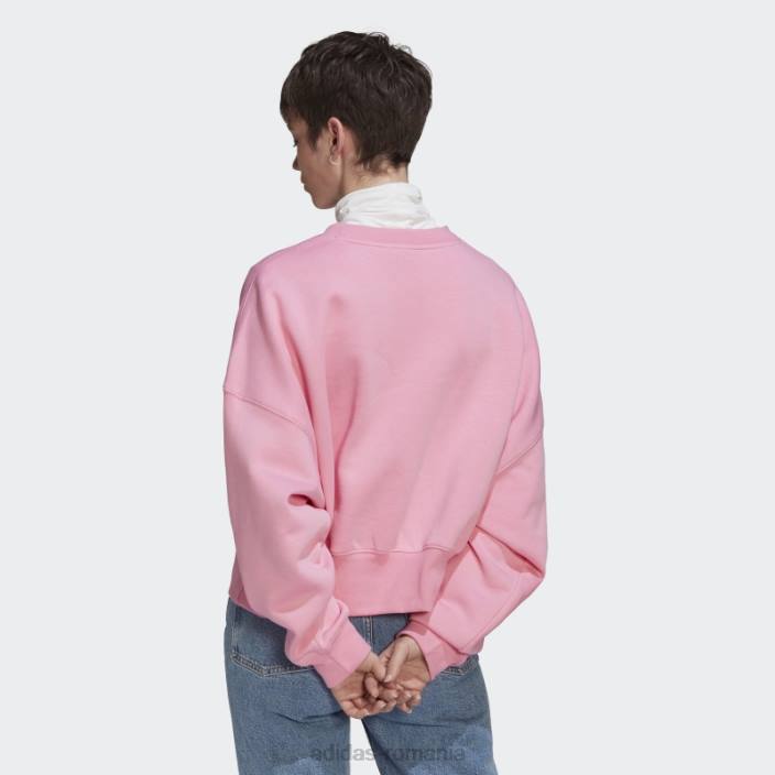 Adidas hanorac roz adicolor essentials fleece femei roz 2JBN3760
