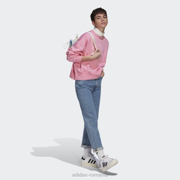 Adidas hanorac roz adicolor essentials fleece femei roz 2JBN3760