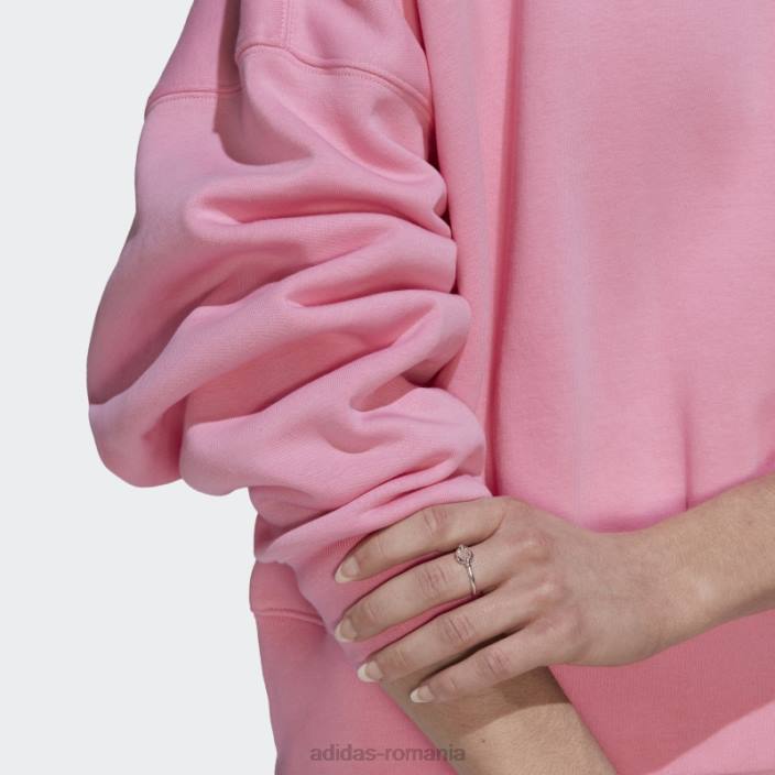 Adidas hanorac roz adicolor essentials fleece femei roz 2JBN3760