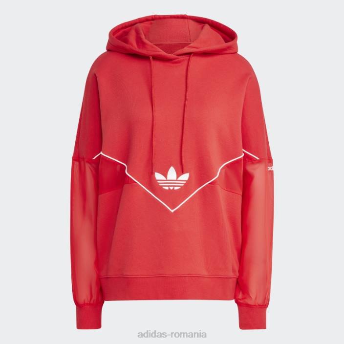 Adidas hanorac scarlet originals femei stacojiu 2JBN16583