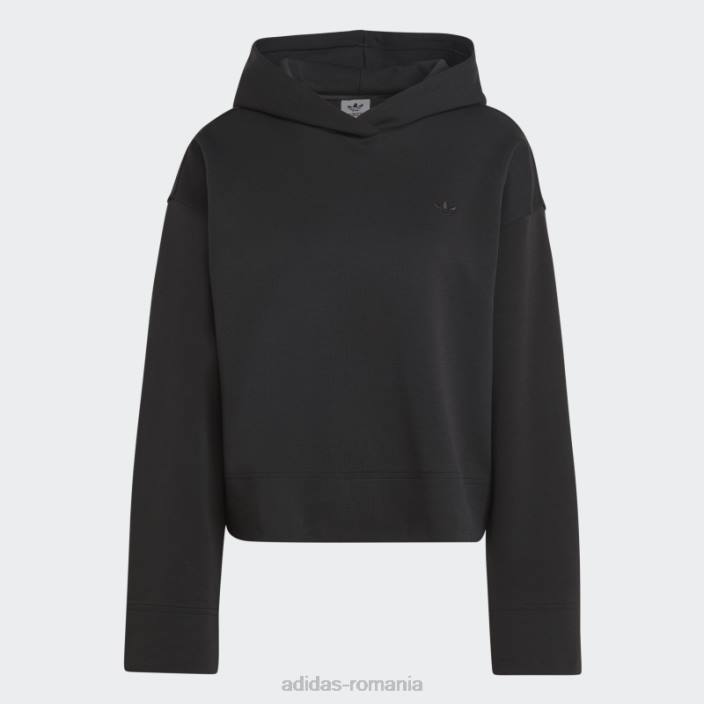 Adidas hanorac scurt premium essentials negru femei negru 2JBN2348