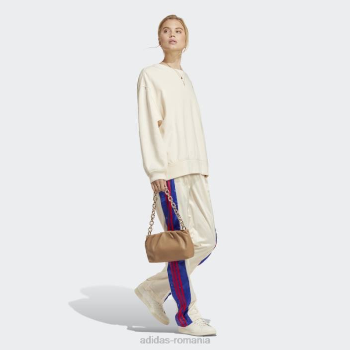 Adidas hanorac supradimensionat premium essentials alb femei alb 2JBN9230